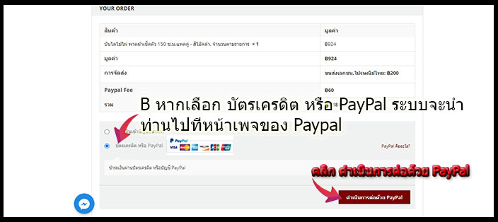 วิธีการสั่งซื้อ